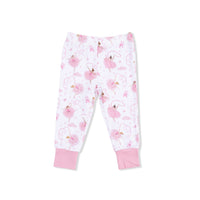 Ribbon Ballerinas - Short Sleeve Loungewear Set