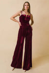 Alana velvet jumpsuit