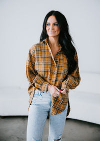 Oscar Flannel Top