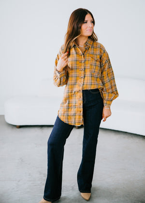 Oscar Flannel Top