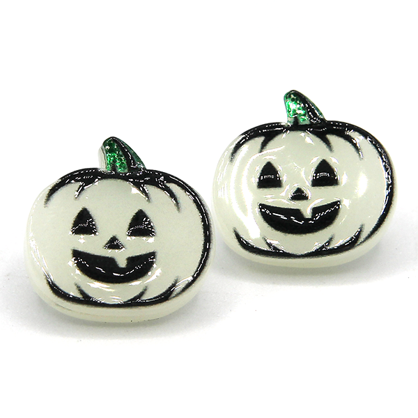 Pumpkin Glow In The Dark Earrings
