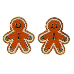 Gingerbread Earrings