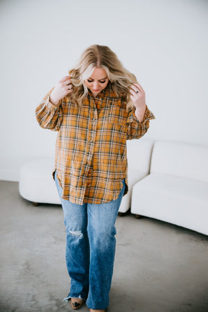 Oscar Flannel Top