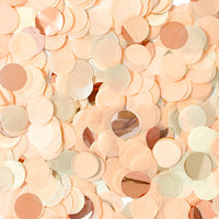 Table Confetti - Peach & Gold: 0.5oz