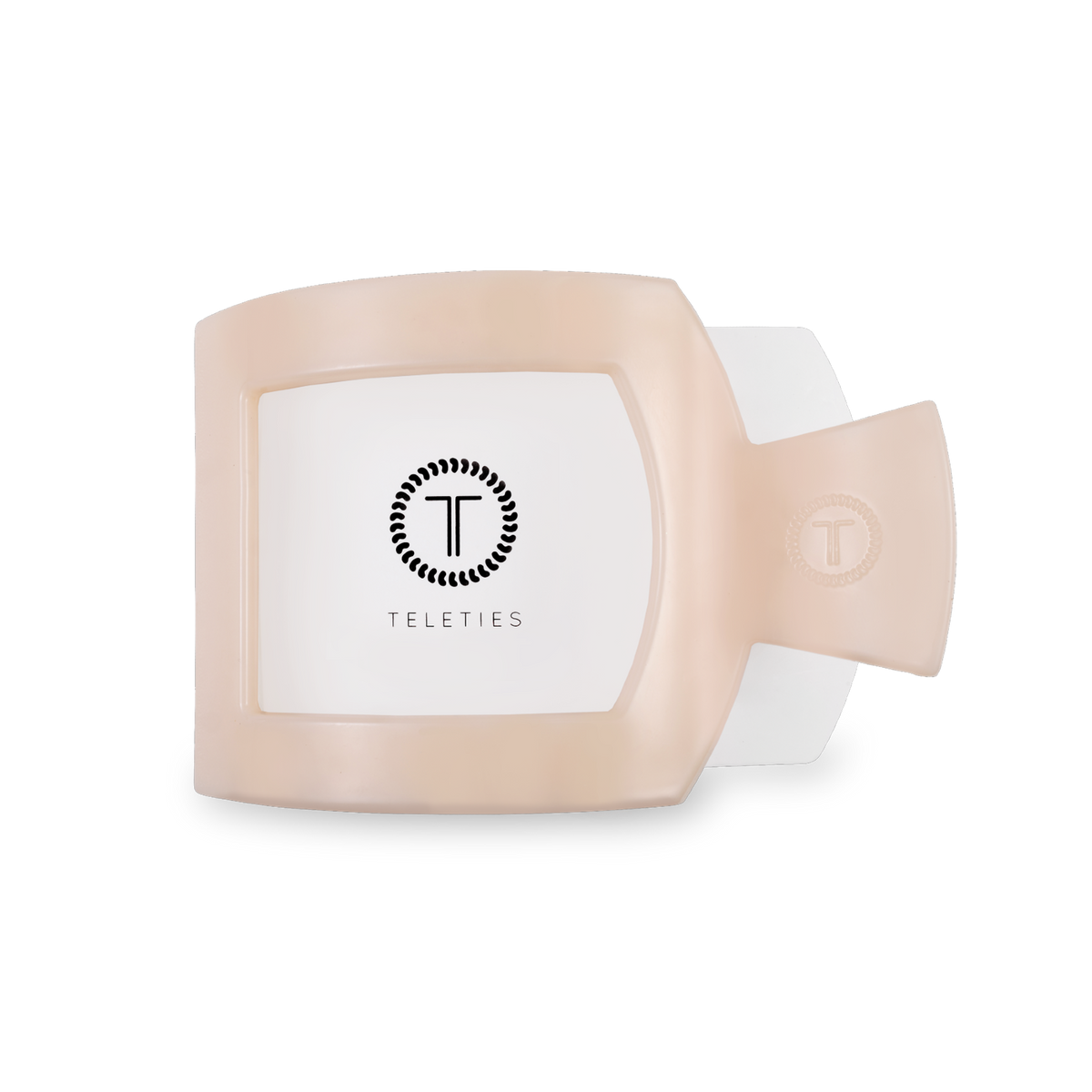 Almond Beige | Medium | Flat Square Hair Clip
