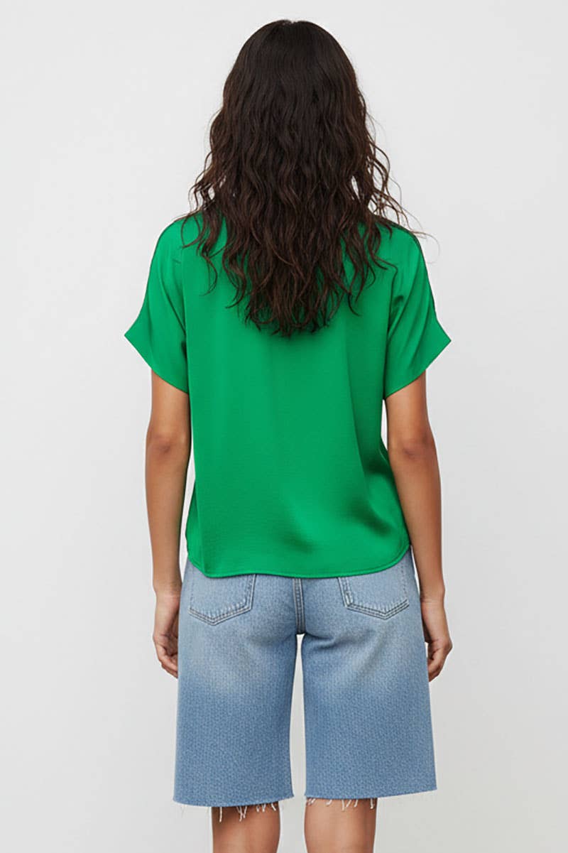 Drop Shoulder Regular Blouse - SS