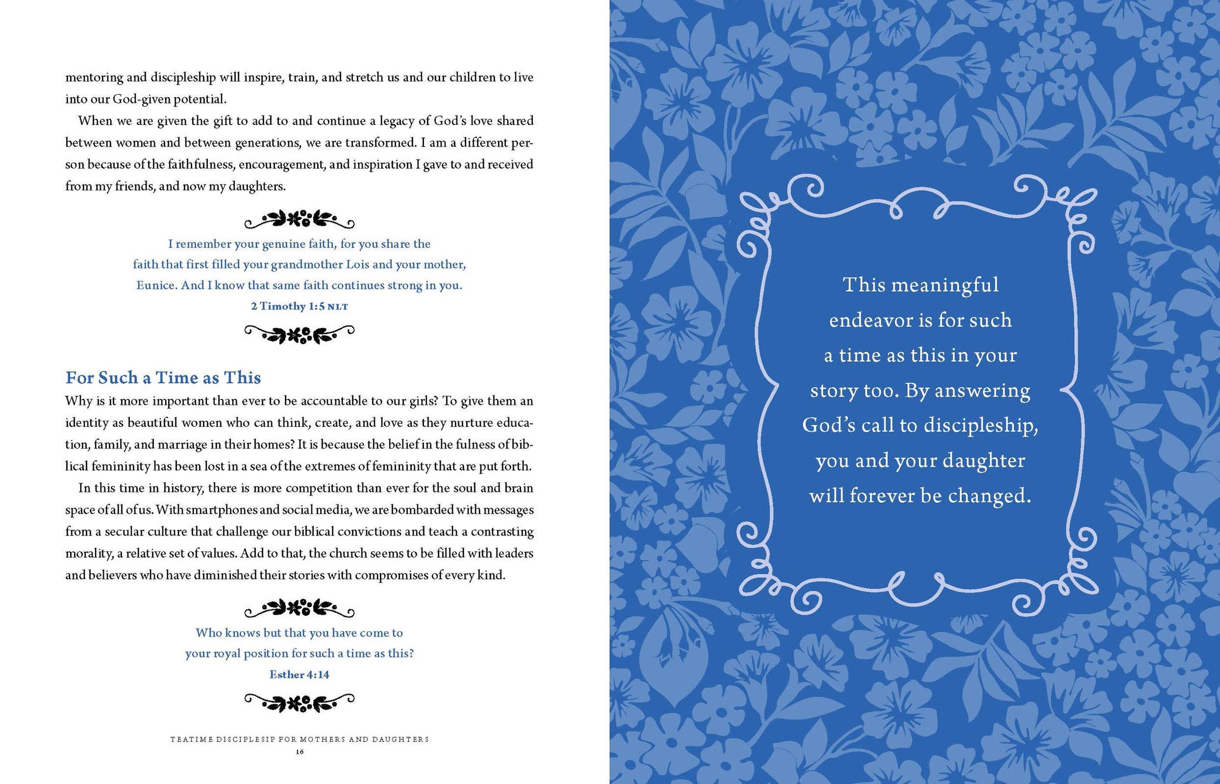 Teatime Discipleship for Mothers and Daughters