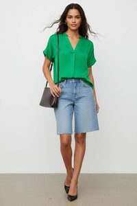 Drop Shoulder Regular Blouse - SS