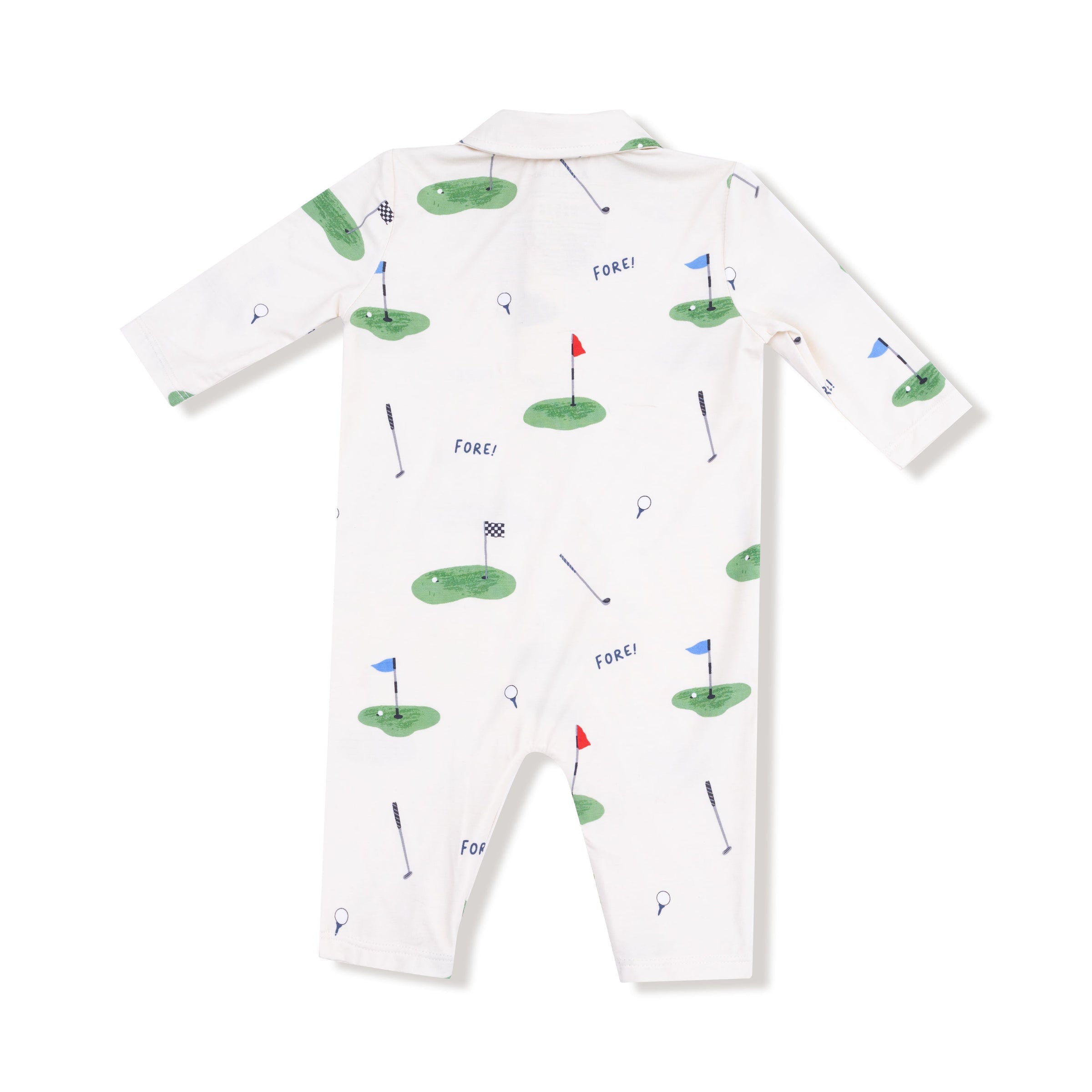 All Fore Golf - Polo Romper