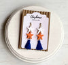 Astros Clay Earrings