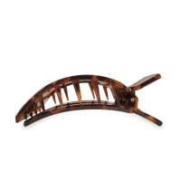 Tortoise | Large | Flat Square Hair Clip