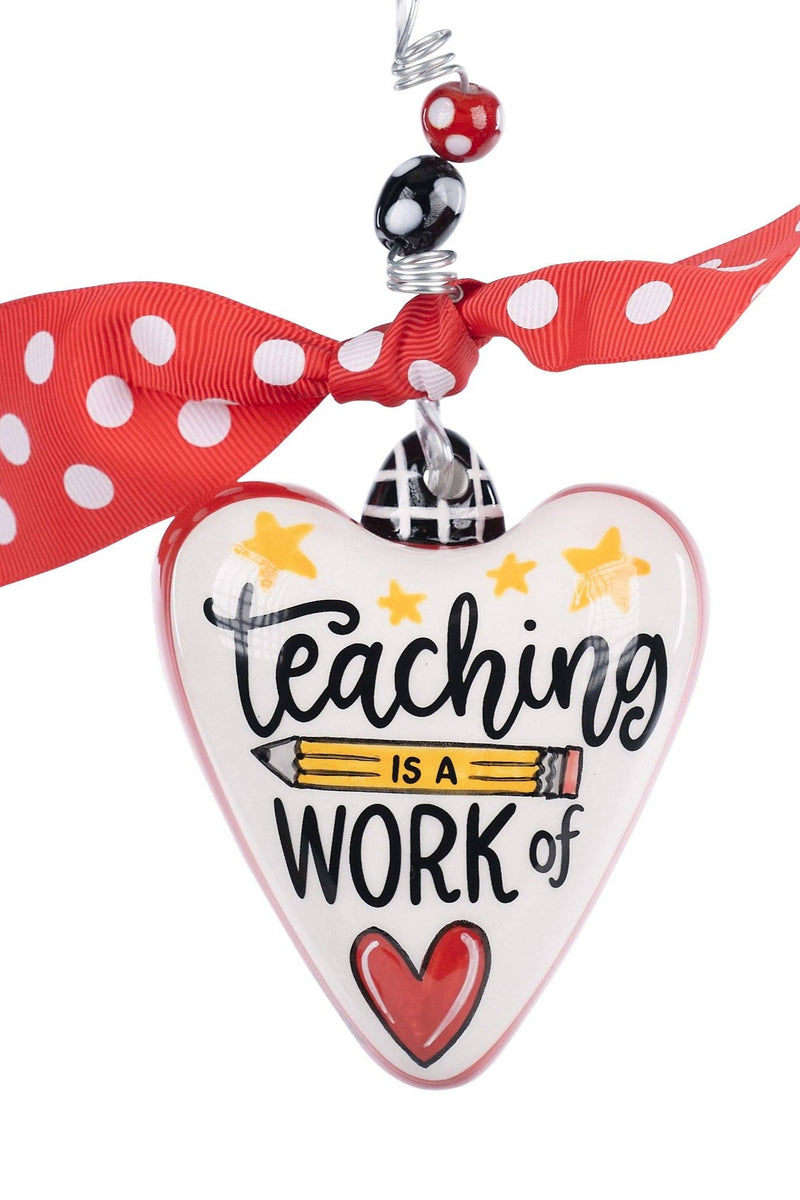 Teaching Heart Ornament