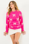 Ribbon Knit Sweater