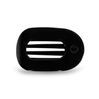 Round Flat Hair Clip | Med. | Jet Black