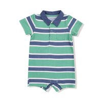Rugby Stripe - Polo Shortie