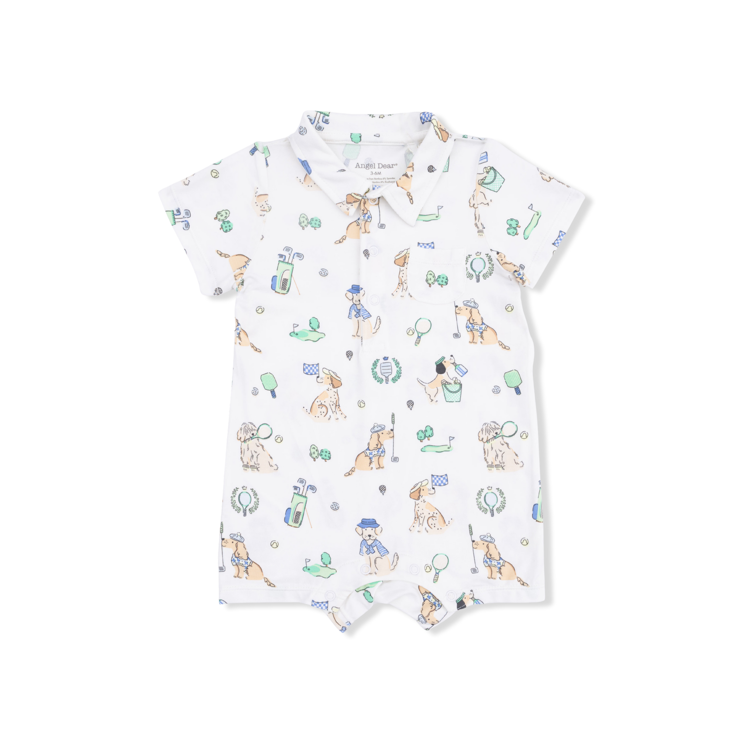 Country Club Dogs Neutral - Polo Shortie