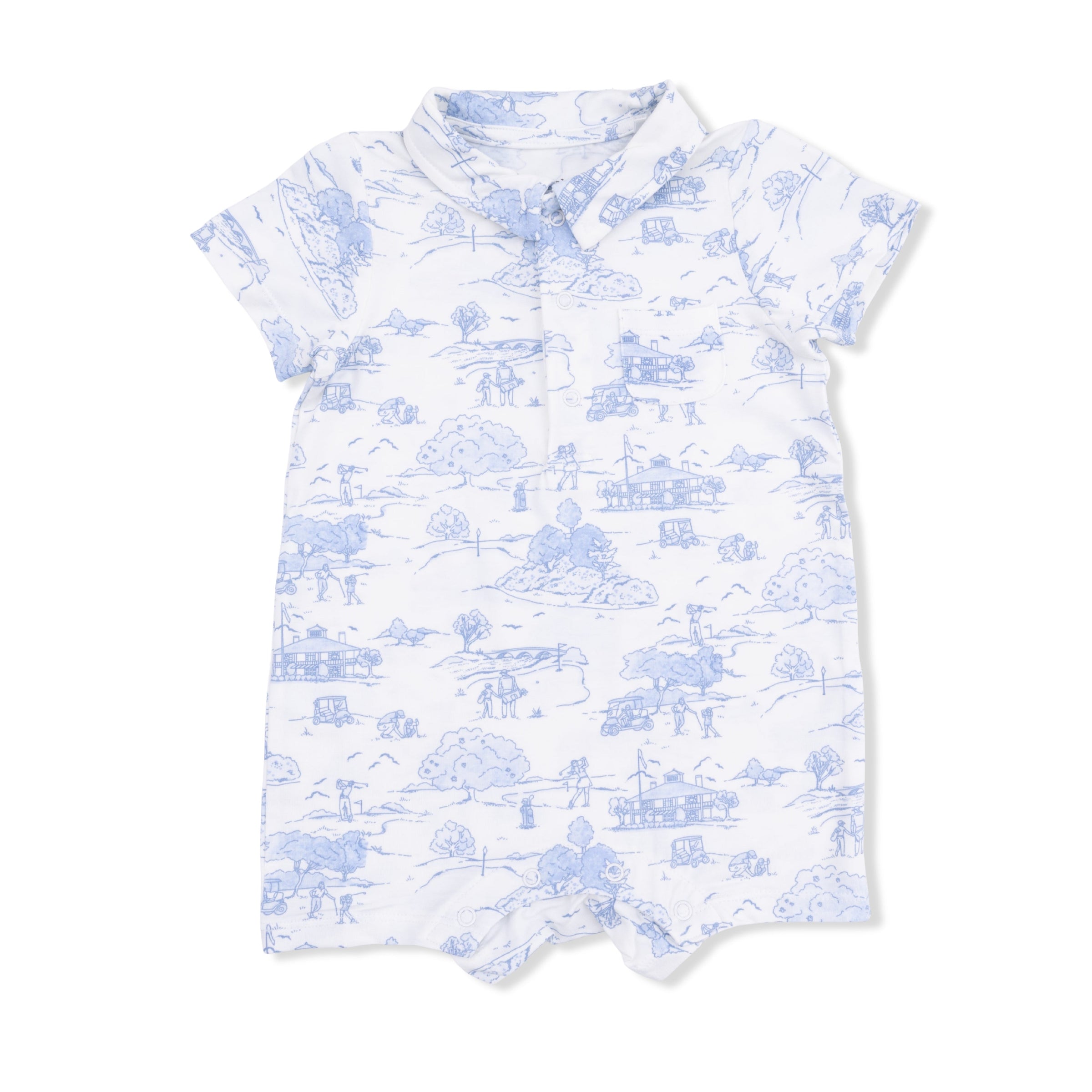 Golf Toile - Polo Shortie