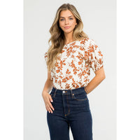 Camille -  Floral Print Top