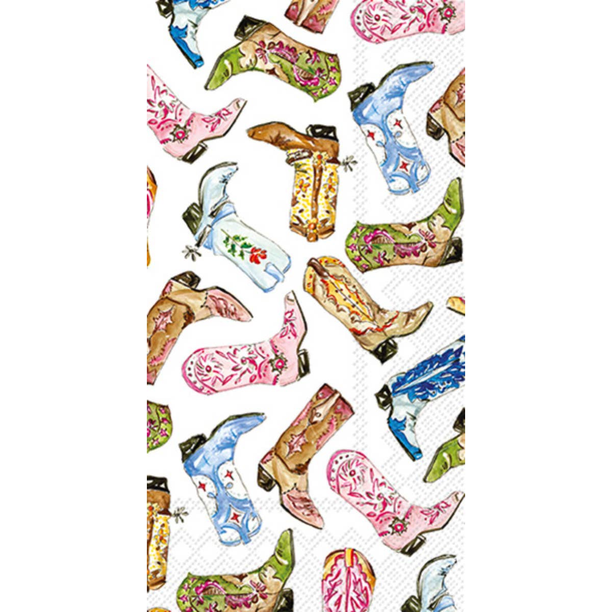 Paper Guest Towels Pack/20 Boot Scootin Rosanne Beck