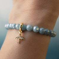 Umbrella Charm, Gold | Charm Bar,  Bag Charm