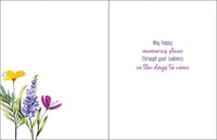 Sympathy Greeting Card - Memories Shine
