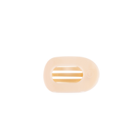 Almond Beige | Tiny | Flat Round Hair Clip