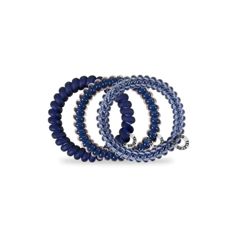 Spiral Hair Coils | Small | Nightfall Navy Hair Ties