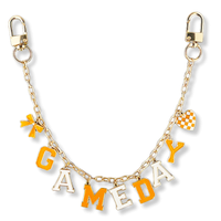 Game Day Team Spirit Enamel Bag Chain