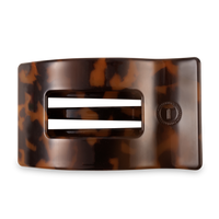 Tortoise | Large | Flat Rectangle Hair Clip