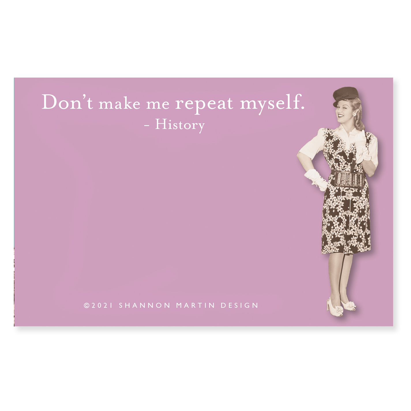 Repeat Myself Sticky Note