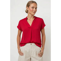 Drop Shoulder Regular Blouse - SS