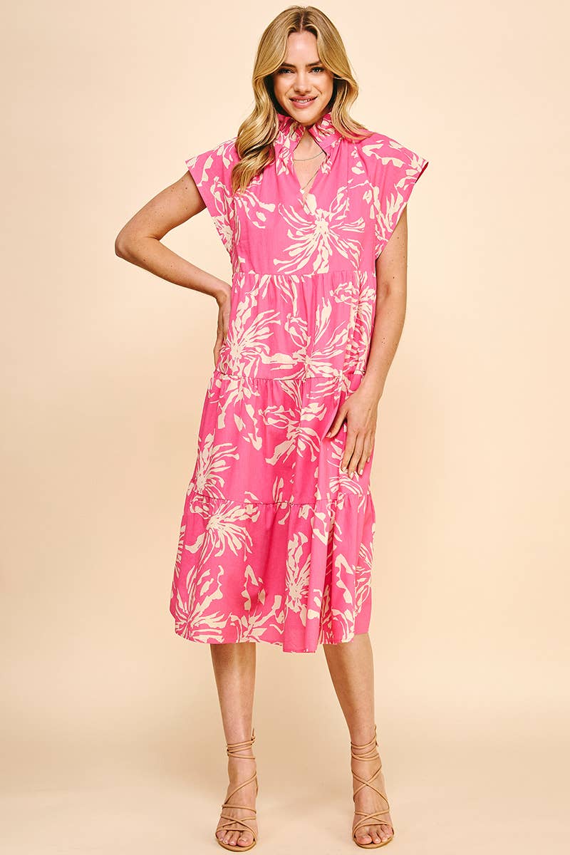 Val Tiered Tunic Dress Medium Val Tiered Tunic Dress Medium
