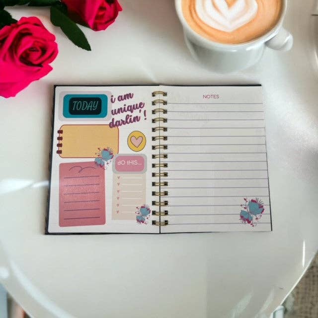 Radiant White Celebrate Yourself Journal