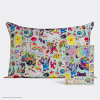 Lisa Frank x Kitsch Standard Satin Pillowcase - The Fantastic World of Lisa Frank