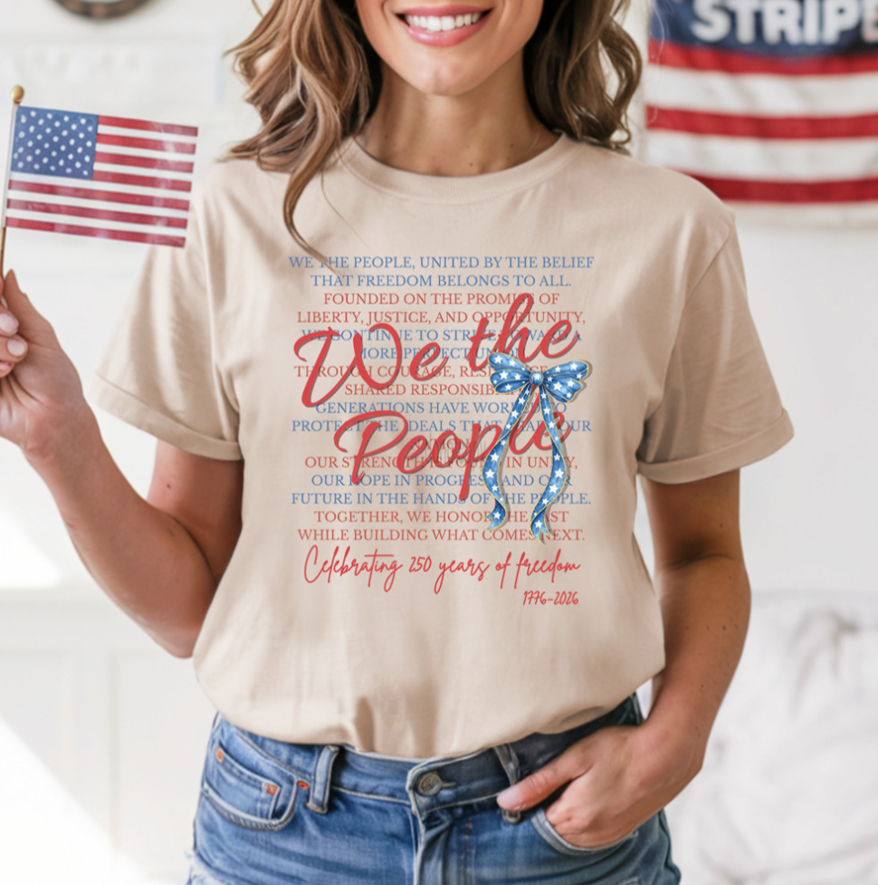 We the People, 250 Years USA T-shirt, America Birthday Shirt