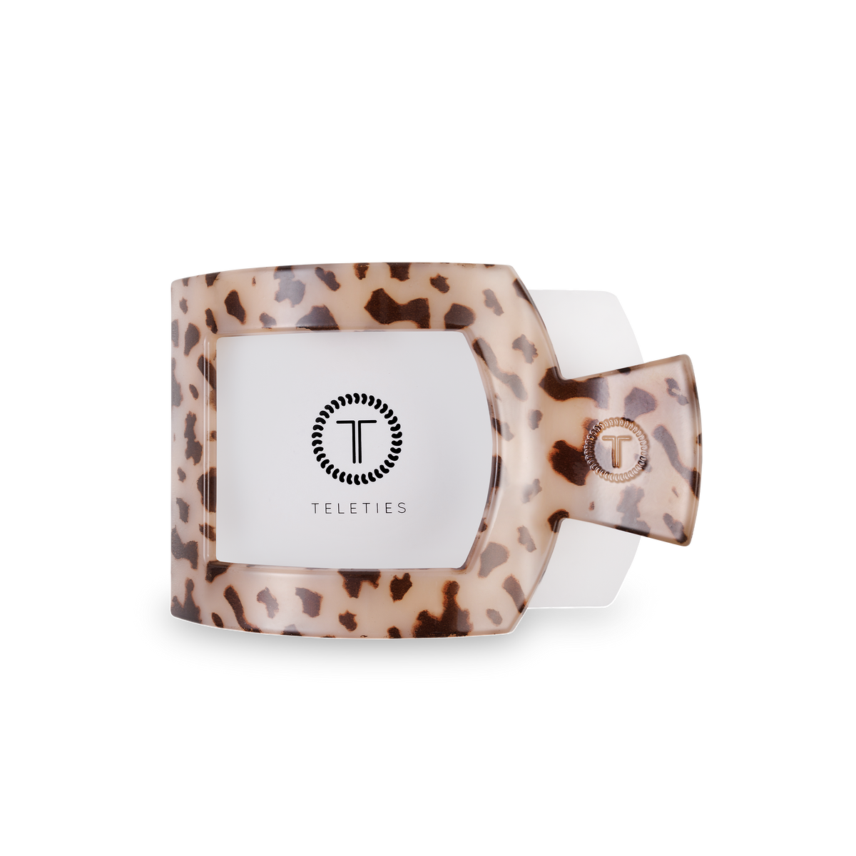 Blonde Tortoise | Medium | Flat Square Hair Clip