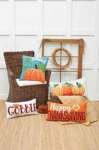 Fall/Harvest Happy Thanksgiving Throw Pillow