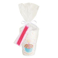 Happy Birthday Cup & Candles Set