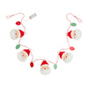 Santa or Gingerbread Light up Christmas Garland