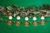 Santa or Gingerbread Light up Christmas Garland