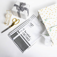 Who Cares - Tea Towel Gift Set (2 - 20" x 28")
