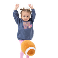 Varsity - Vintage Indigo - Oversize Sweatshirt