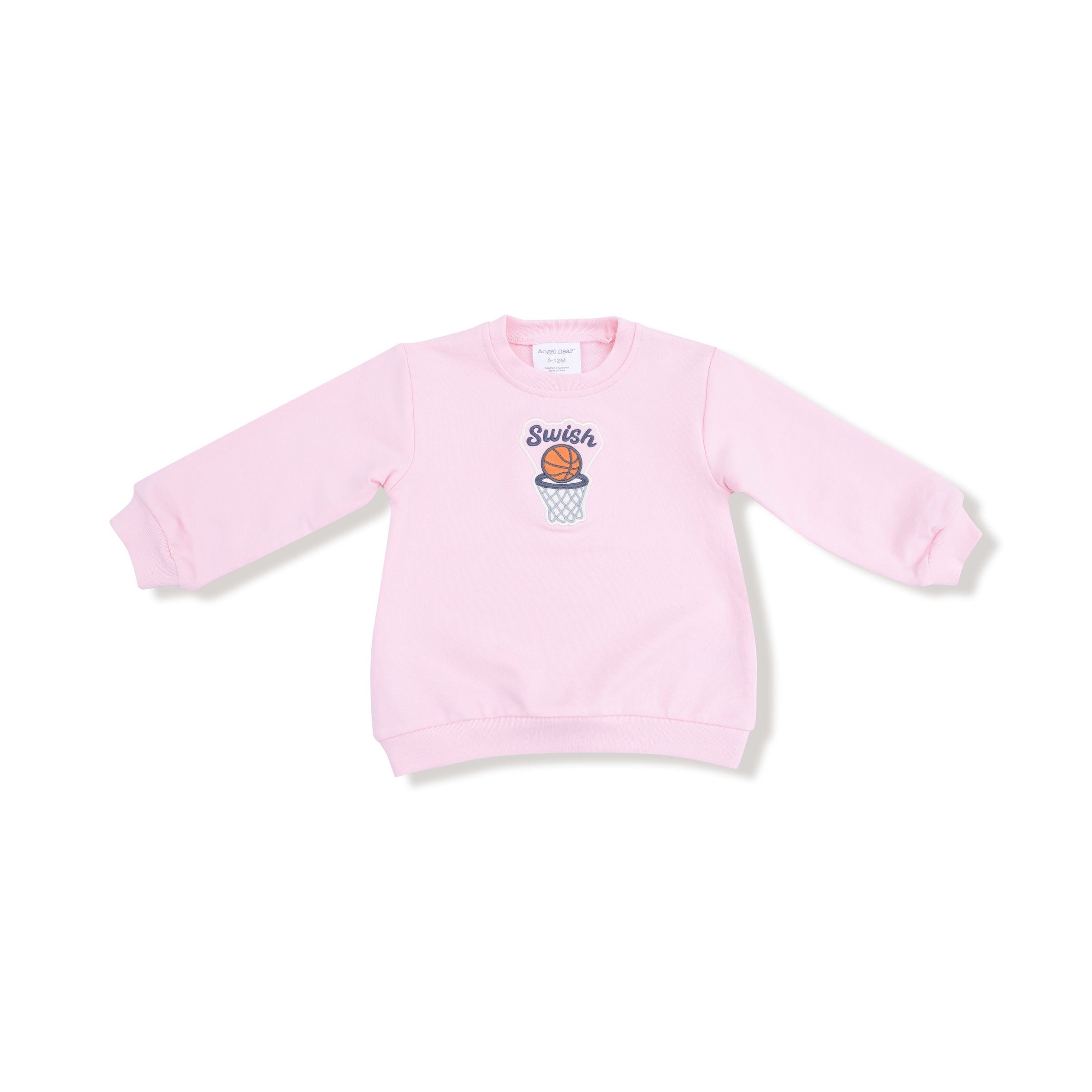 Varsity - Basketball - Pink Oversized Sweatshirt