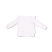Pretty Bows - Bow Ruffle Sweatshirt