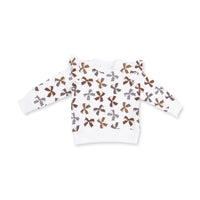 Leopard French Terry - Ruffle Sweatshirt