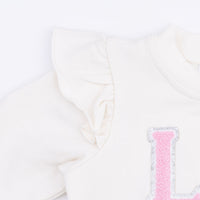 Pretty Tennis - Ruffle Sweatshirt