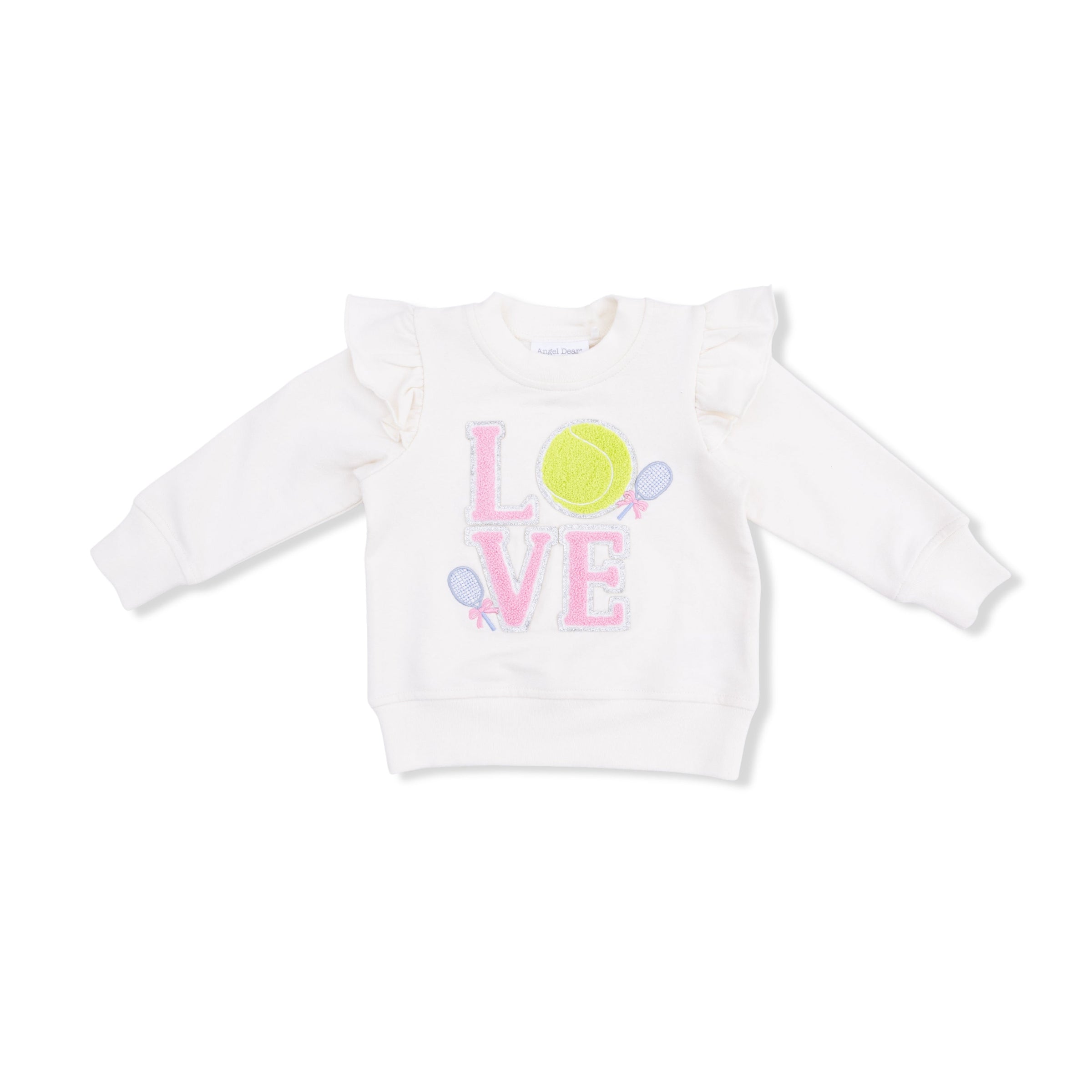 Pretty Tennis - Ruffle Sweatshirt