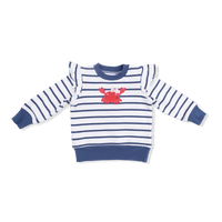 Sailor Sea Creatures Appliques - Ruffle Sweatshirt