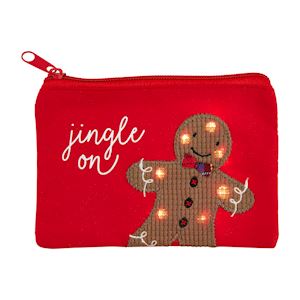 Christmas Light Up Pouch