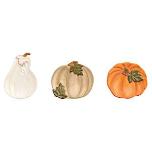 Gather Gourd Tidbit Plates